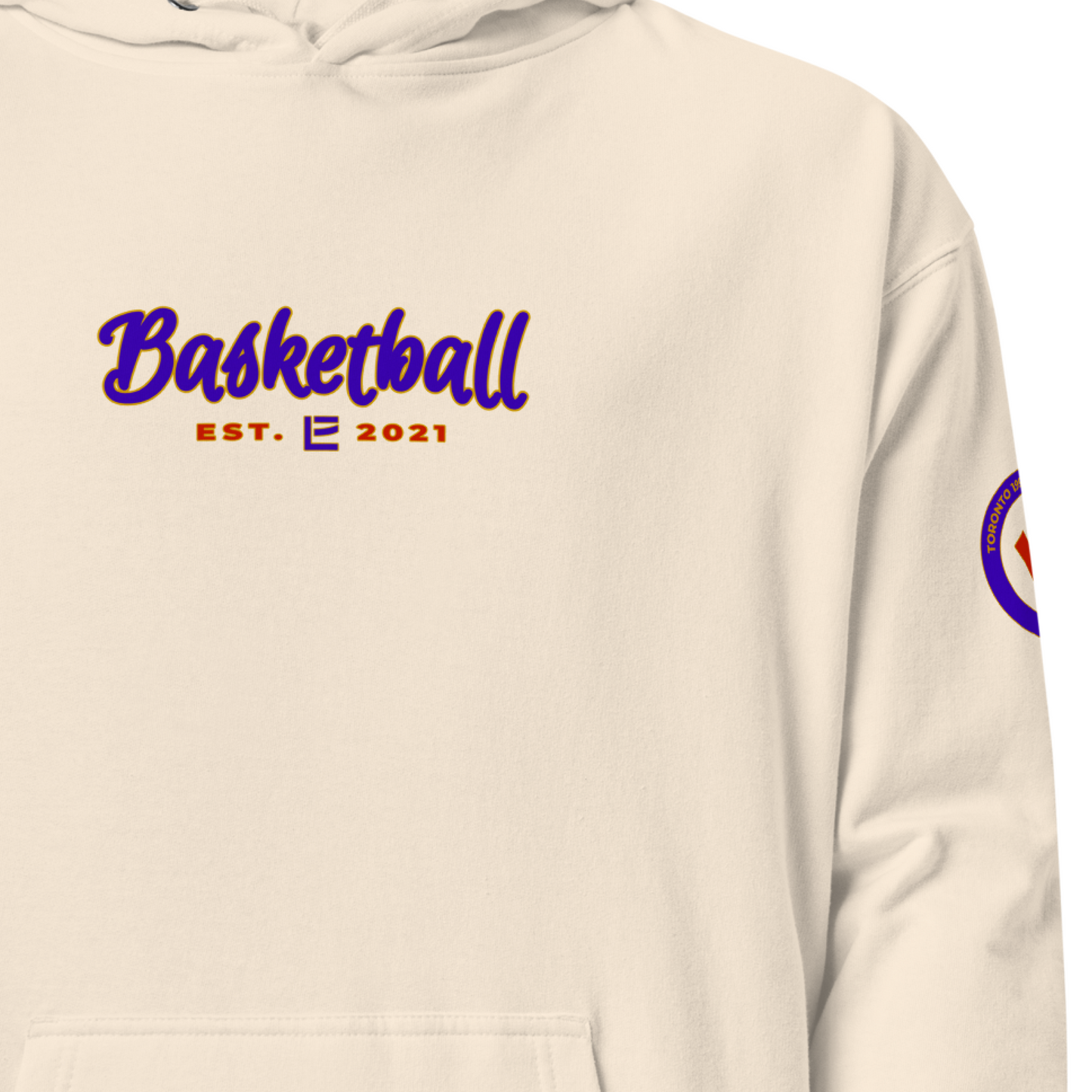 Earned Toronto Basketball Hoodie - Classic w/ Retro Graphics