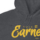 EARNED Script Hoodie - Grey