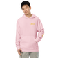 EARNED SCRIPT CREST Unisex Hoodie - Pink