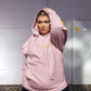 EARNED SCRIPT CREST Unisex Hoodie - Pink